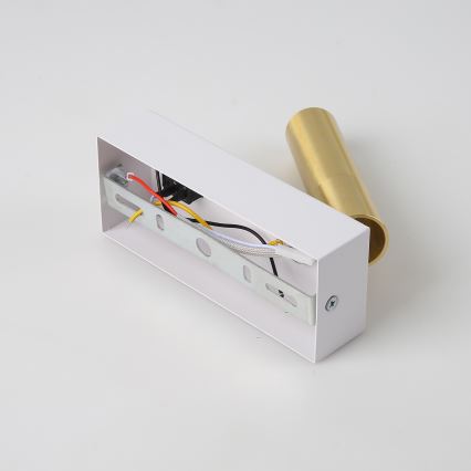 Brilagi - Foco de parede LED com regulação MAYA 1xG9/4W/230V branco/dourado 2700-6500K Wi-Fi Tuya