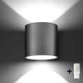 Brilagi -  Foco de parede LED FRIDA 1xG9/4W/230V cinzento