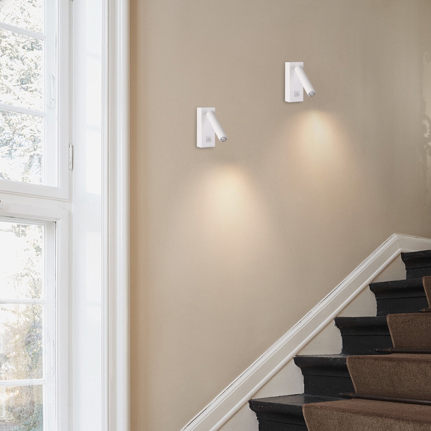 Brilagi - Foco de parede LED MAYA 1xG9/7W/230V branco