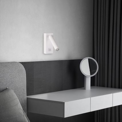 Brilagi - Foco de parede LED MAYA 1xG9/7W/230V branco