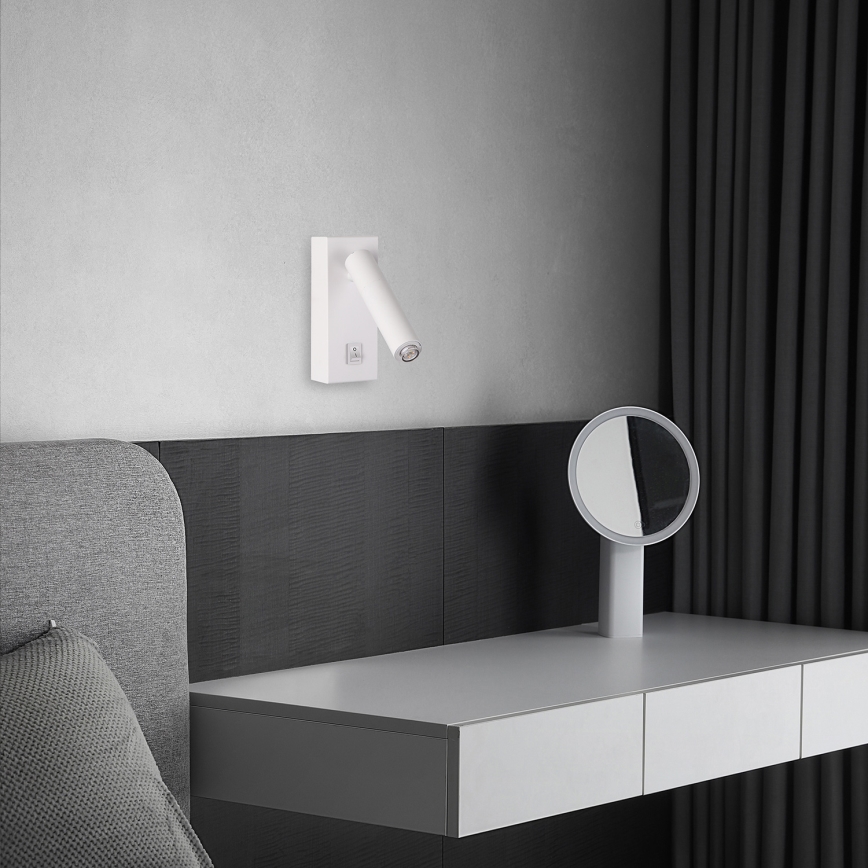 Brilagi - Foco de parede LED MAYA 1xG9/7W/230V branco