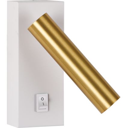 Brilagi - Foco de parede LED MAYA LED/3W/230V 4000K branco/dourado