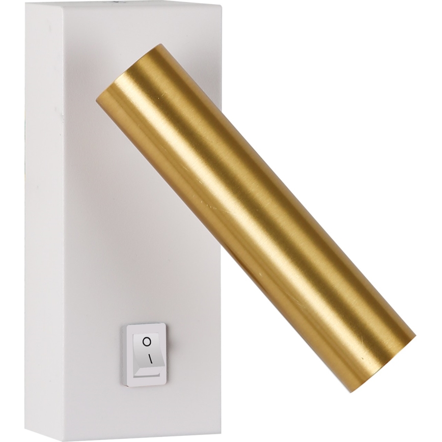 Brilagi - Foco de parede LED MAYA LED/3W/230V 4000K branco/dourado