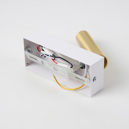 Brilagi - Foco de parede LED MAYA LED/3W/230V 4000K branco/dourado