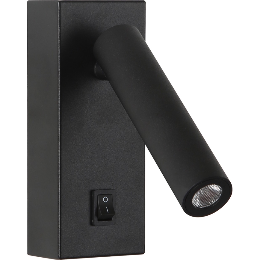 Brilagi - Foco de parede LED MAYA LED/3W/230V 4000K preto