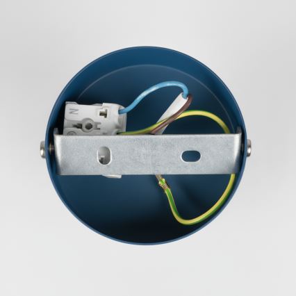 Brilagi - Foco de parede POKER 1xGU10/25W/230V azul/dourado