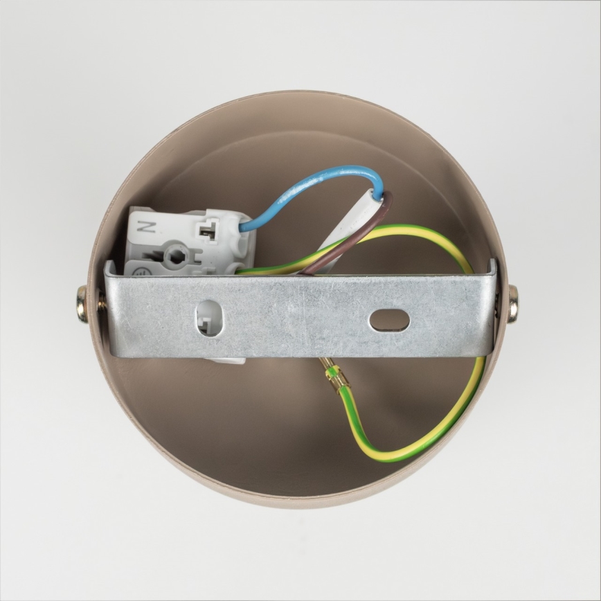 Brilagi - Foco de parede POKER 1xGU10/25W/230V bege/dourado