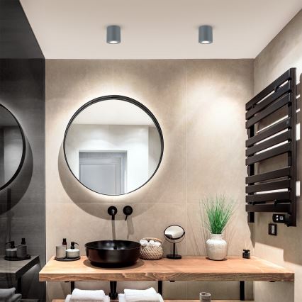 Brilagi - Foco exterior MIA 1xGU10/30W/230V 84x80 mm antracite IP54