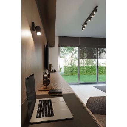 Brilagi -  Foco LED ASMUS 3xGU10/7W/230V preto