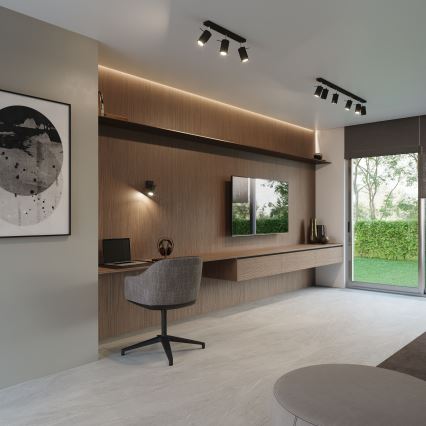 Brilagi -  Foco LED ASMUS 6xGU10/7W/230V preto