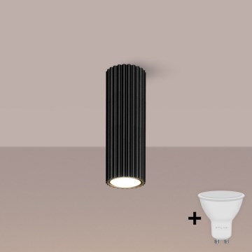 Brilagi - Foco LED CRESTO 1xGU10/10W/230V 20 cm preto