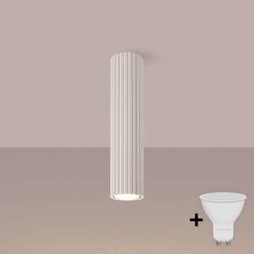 Brilagi - Foco LED CRESTO 1xGU10/10W/230V 30 cm creme