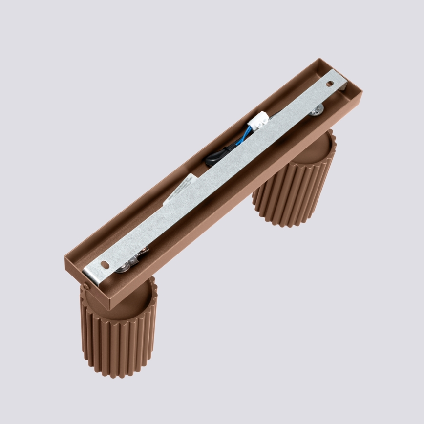 Brilagi - Foco LED CRESTO 2xGU10/10W/230V castanho