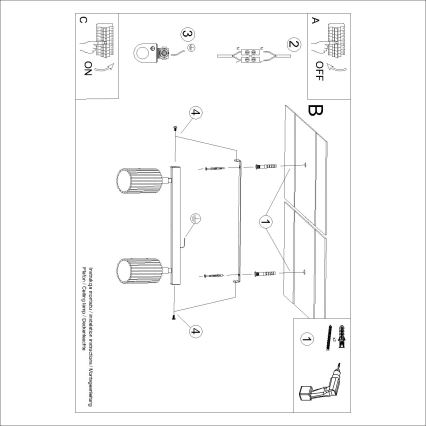 Brilagi - Foco LED CRESTO 2xGU10/10W/230V castanho