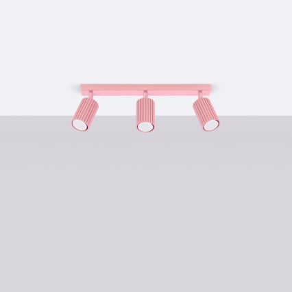 Brilagi - Foco LED CRESTO 3xGU10/10W/230V rosa