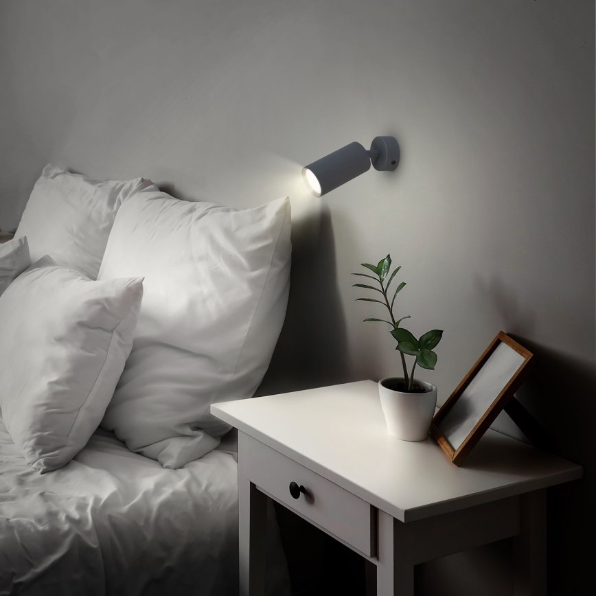 Brilagi - Spot LED RGBW dimerizável SELE 1xGU10/4,8W/230V 3000K antracite + controlo remoto