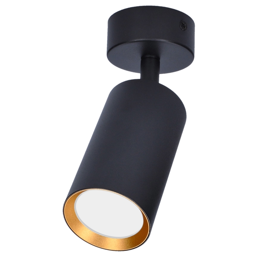 Brilagi - Spot LED RGBW dimerizável SELE 1xGU10/4,8W/230V 3000K preto/dourado + comando remoto