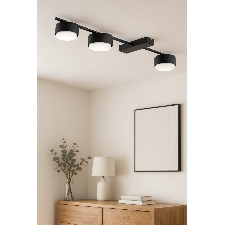 Brilagi - Foco LED MONO 3xGX53/13W/230V preto