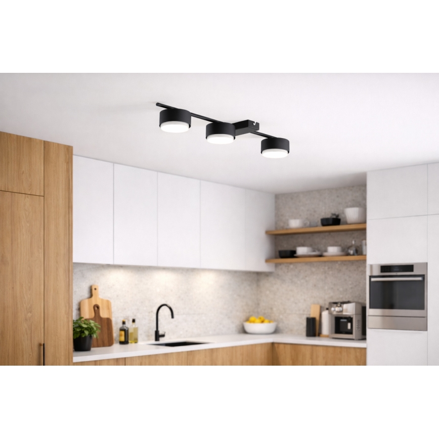 Brilagi - Foco LED MONO 3xGX53/13W/230V preto
