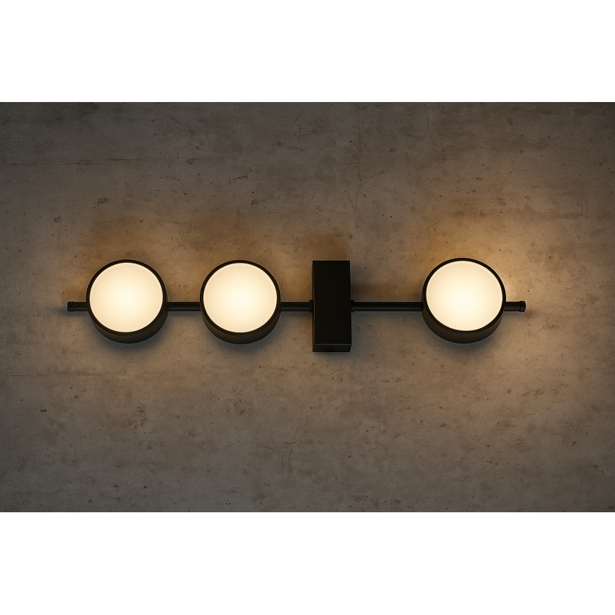 Brilagi - Foco LED MONO 3xGX53/13W/230V preto
