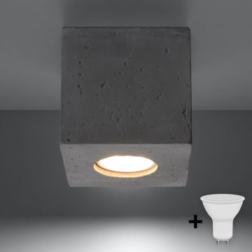 Brilagi -  Foco LED MURO 1xGU10/7W/230V betão