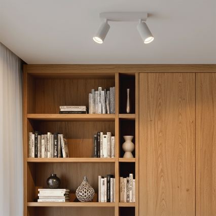 Brilagi - Foco LED RGBW dimerizável SELE MODERN 2xGU10/4,8W/230V 3000K branco + comando remoto