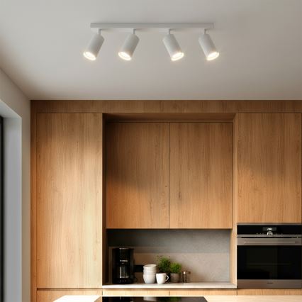 Brilagi - Spot LED RGBW dimerizável SELE MODERN 4xGU10/4,8W/230V 3000K branco + controlo remoto