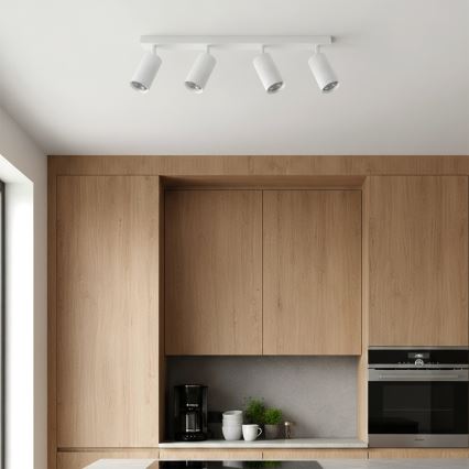 Brilagi - Spot LED RGBW dimerizável SELE MODERN 4xGU10/4,8W/230V 3000K branco + controlo remoto