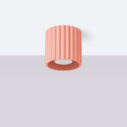 Brilagi - Foco LED SFERA 1xGU10/10W/230V, Ø 10 cm, rosa