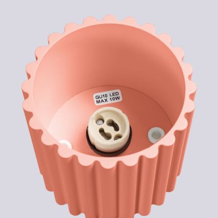 Brilagi - Foco LED SFERA 1xGU10/10W/230V, Ø 10 cm, rosa