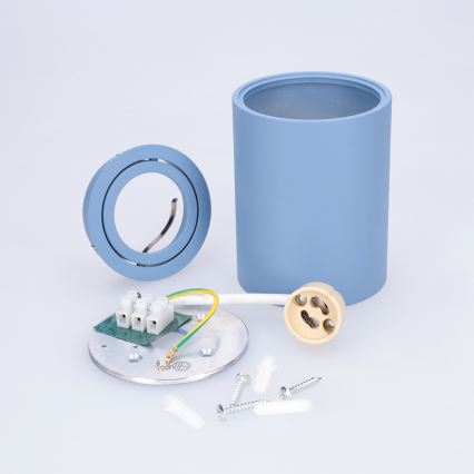 BRILAGI - Foco MIA 1xGU10/30W/230V 100x80 mm azul
