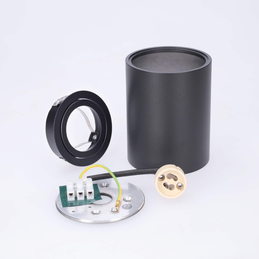 BRILAGI - Foco MIA 1xGU10/30W/230V 100x80 mm preto