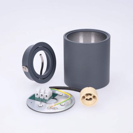 BRILAGI - Foco MIA 1xGU10/30W/230V 84x80 mm antracite