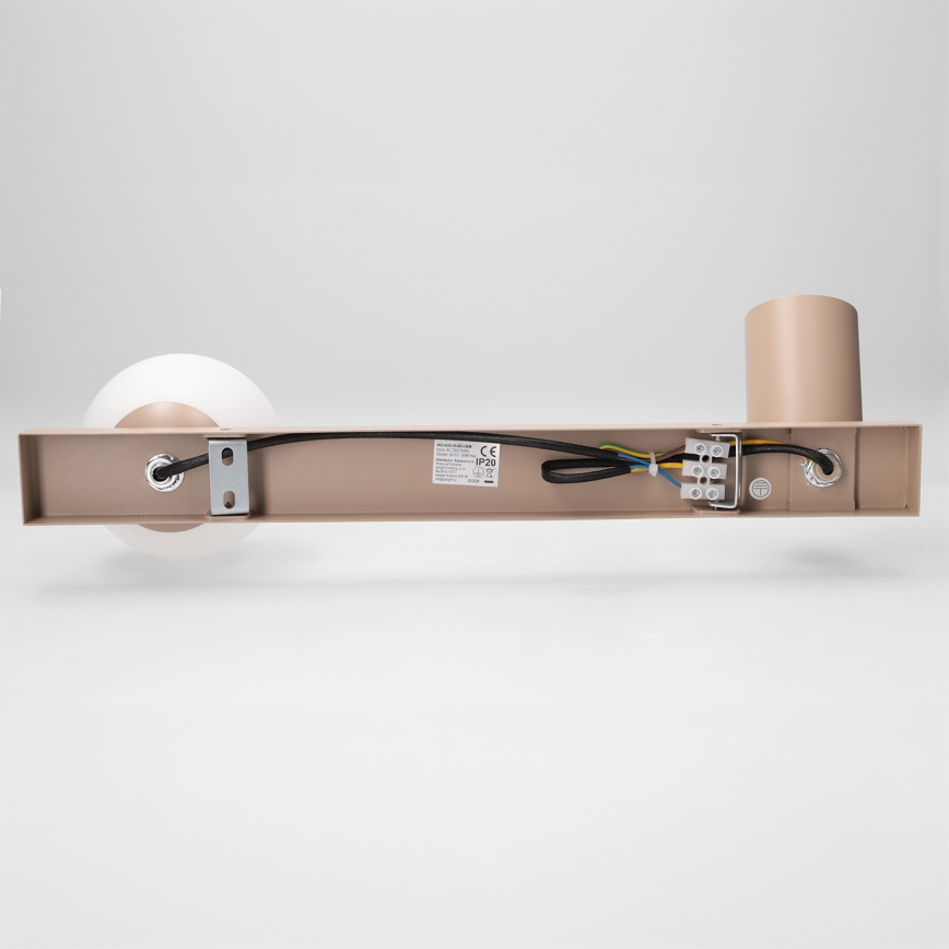 Brilagi - Foco orientável SELE BALL 1xGU10/30W/230V + 1xG9/10W bege