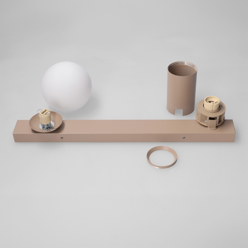 Brilagi - Foco orientável SELE BALL 1xGU10/30W/230V + 1xG9/10W bege