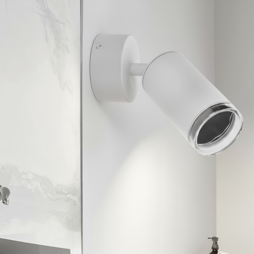Brilagi - Foco para casa de banho SELE 1xGU10/30W/230V IP44 branco