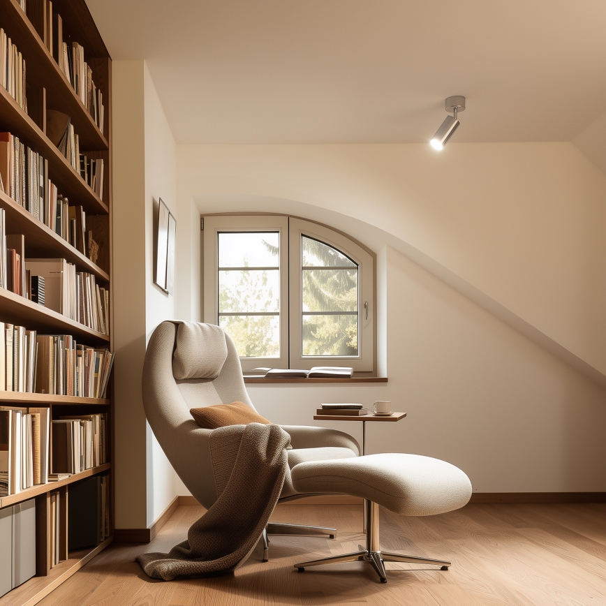 Brilagi - Foco para casa de banho SELE 1xGU10/30W/230V IP44 cromado brilhante