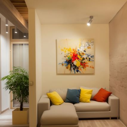 Brilagi - Foco para casa de banho SELE 1xGU10/30W/230V IP44 prateado