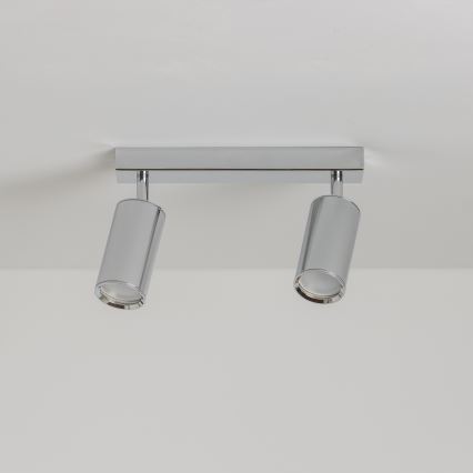 Brilagi - Foco para casa de banho SELE 2xGU10/30W/230V IP44 cromado brilhante