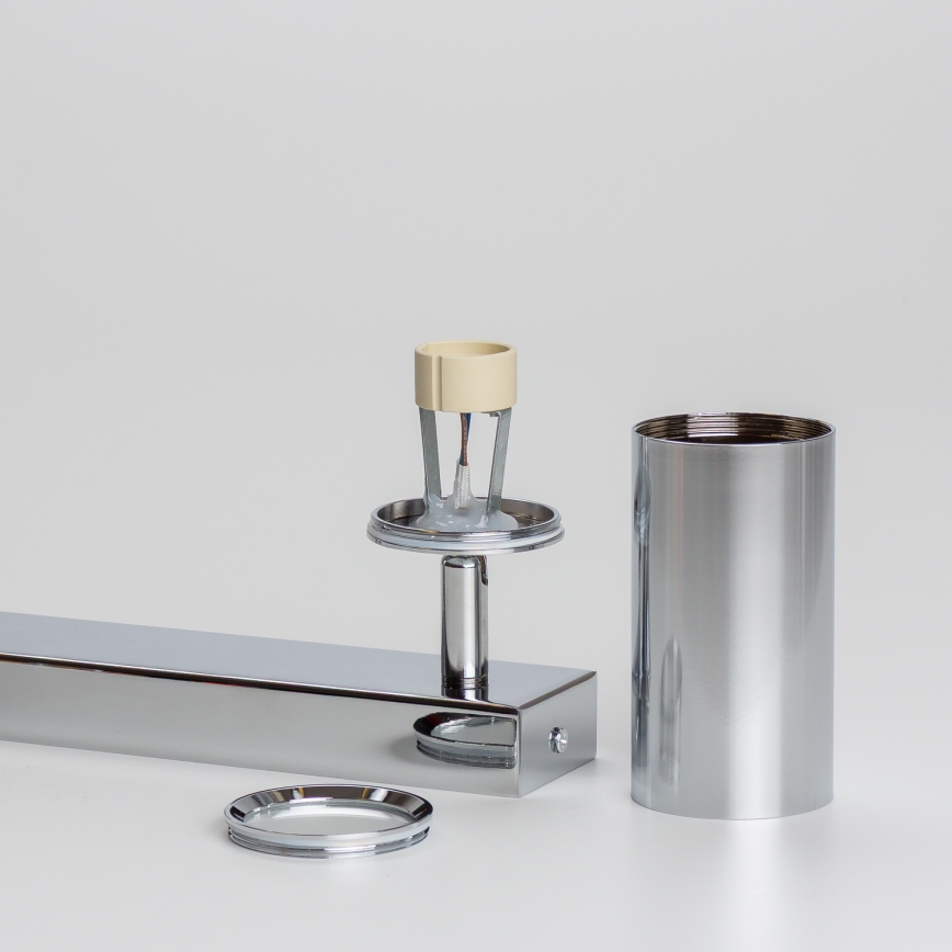 Brilagi - Foco para casa de banho SELE 2xGU10/30W/230V IP44 cromado brilhante