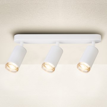 Brilagi - Foco para casa de banho SELE 3xGU10/30W/230V IP44 branco