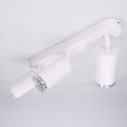 Brilagi - Foco para casa de banho SELE 3xGU10/30W/230V IP44 branco