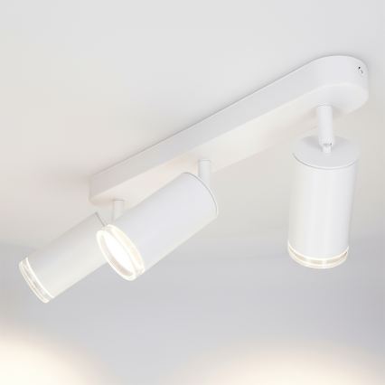 Brilagi - Foco para casa de banho SELE 3xGU10/30W/230V IP44 branco