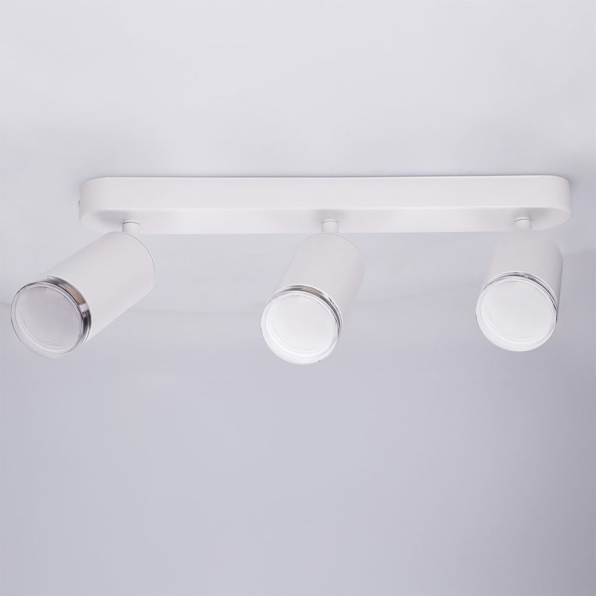 Brilagi - Foco para casa de banho SELE 3xGU10/30W/230V IP44 branco