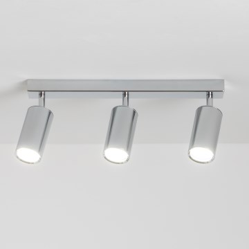 Brilagi - Foco para casa de banho SELE 3xGU10/30W/230V IP44 cromado brilhante