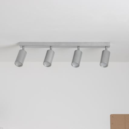 Brilagi - Foco para casa de banho SELE 4xGU10/30W/230V IP44 prateado