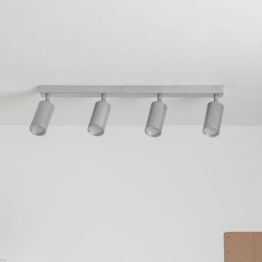 Brilagi - Foco para casa de banho SELE 4xGU10/30W/230V IP44 prateado