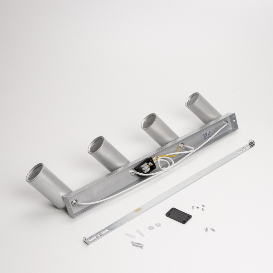 Brilagi - Foco para casa de banho SELE 4xGU10/30W/230V IP44 prateado