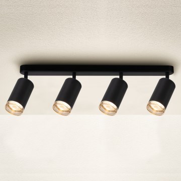 Brilagi - Foco para casa de banho SELE 4xGU10/30W/230V IP44 preto