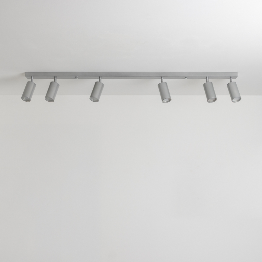 Brilagi - Foco para casa de banho SELE 6xGU10/30W/230V IP44 prateado